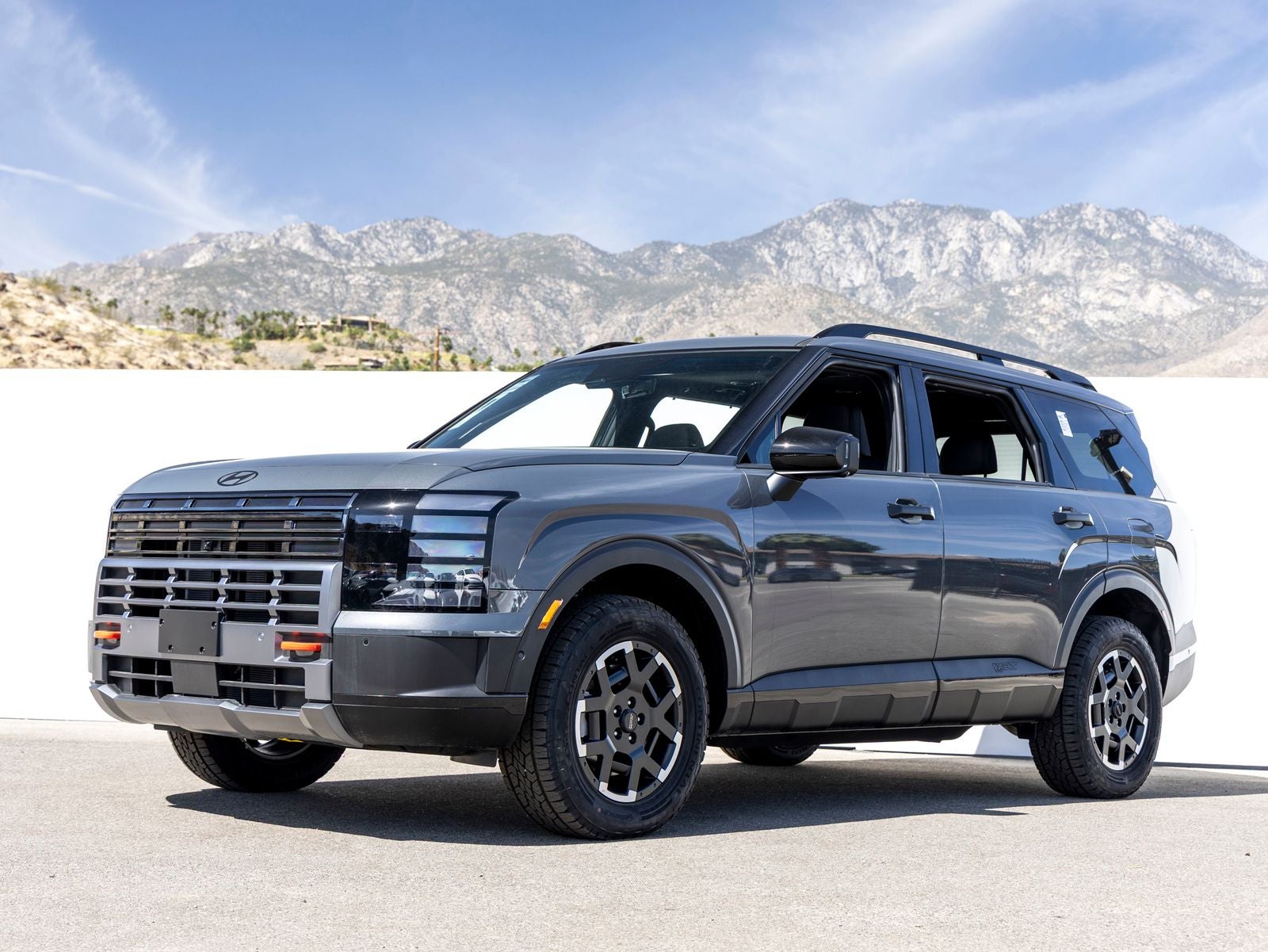 2026 Hyundai PALISADE XRT Pro in Ecotronic Gray Pearl — front three-quarter view
